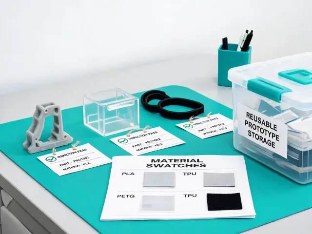 Reusable prototype review samples